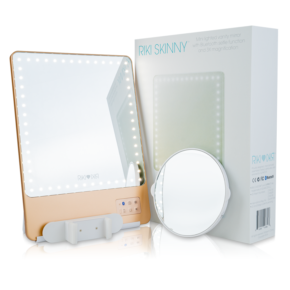 GLAMCOR Professional Personal Vanity Mirror with LED Lighting