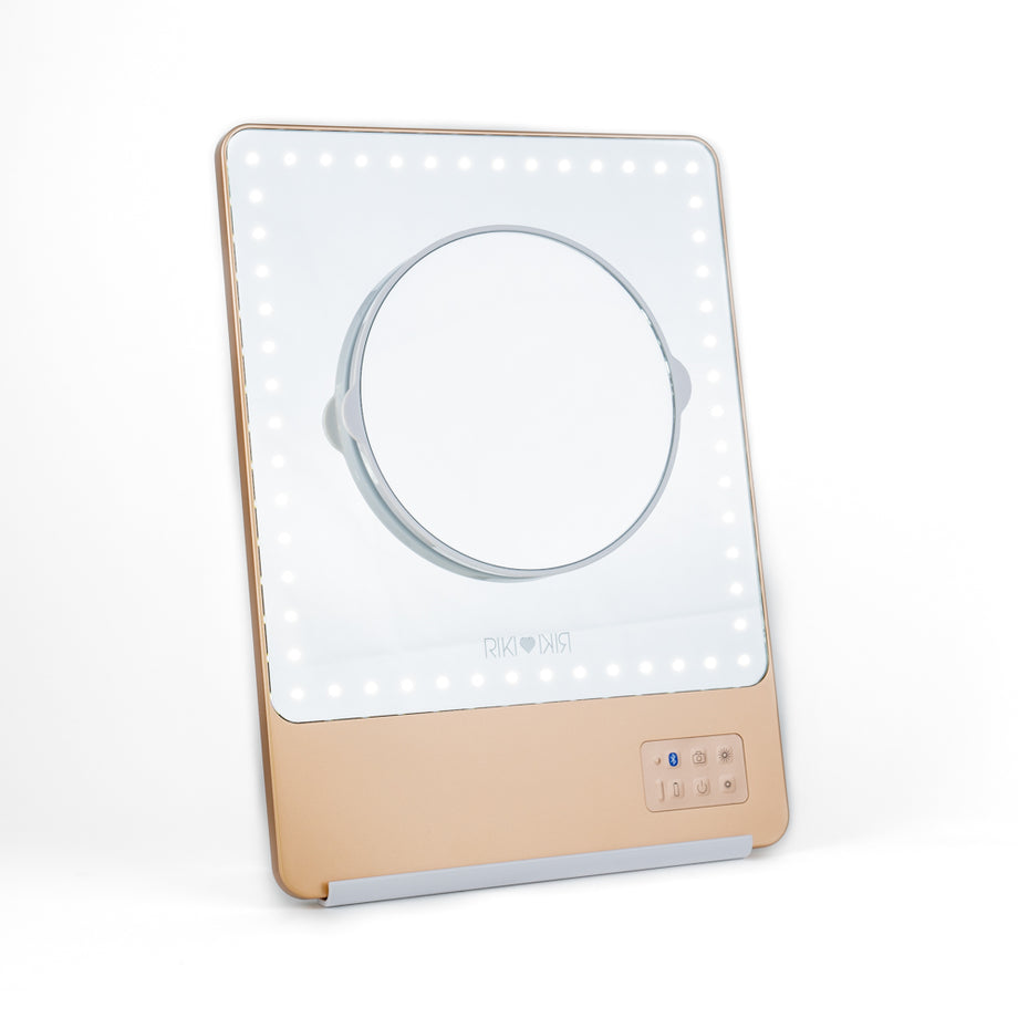 Glamcor riki skinny lighted vanity mirror shop