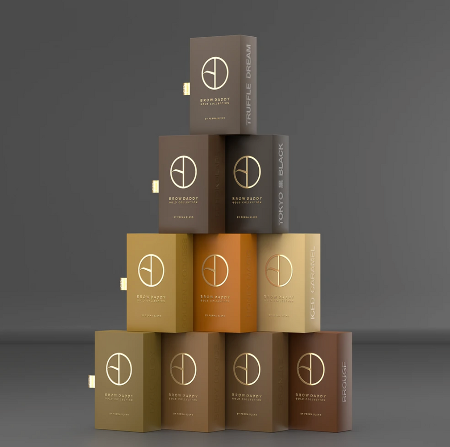 Brow Daddy Gold Collection Single Colors – Permanent Makeup Shop